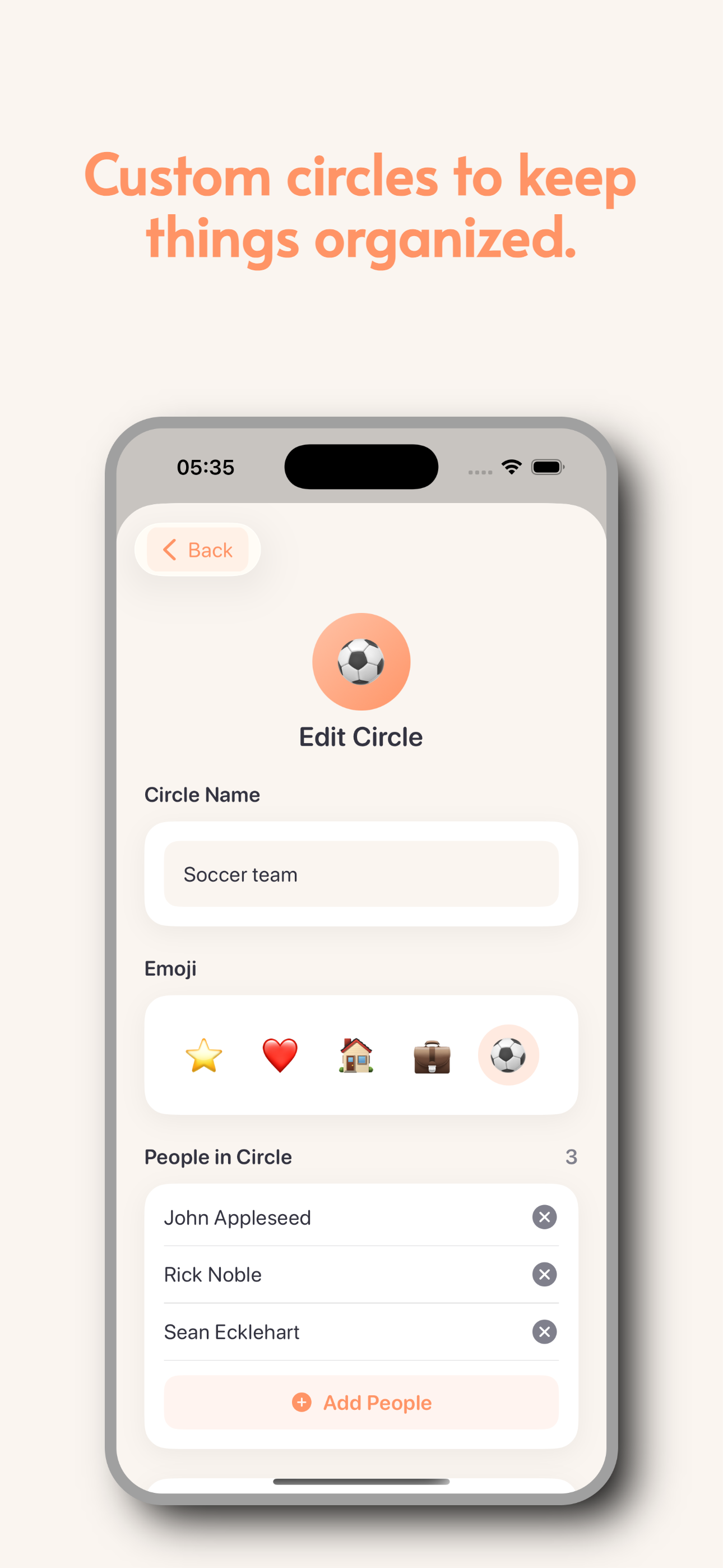 Close Circle.eu screenshot 4