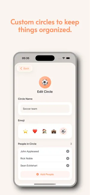 Close Circle.eu screenshot 4