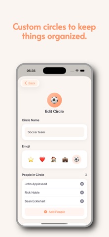 Close Circle.eu screenshot