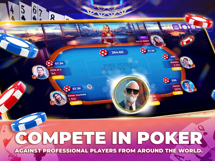 Pixel Poker Texas Holdem