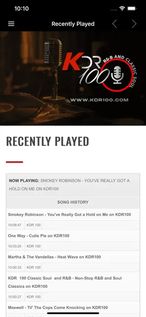 KDR 100 Classic R&B screenshot 4