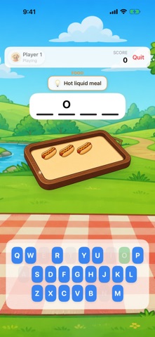 Word Dog: Hotdog Word Game iPhone screenshot