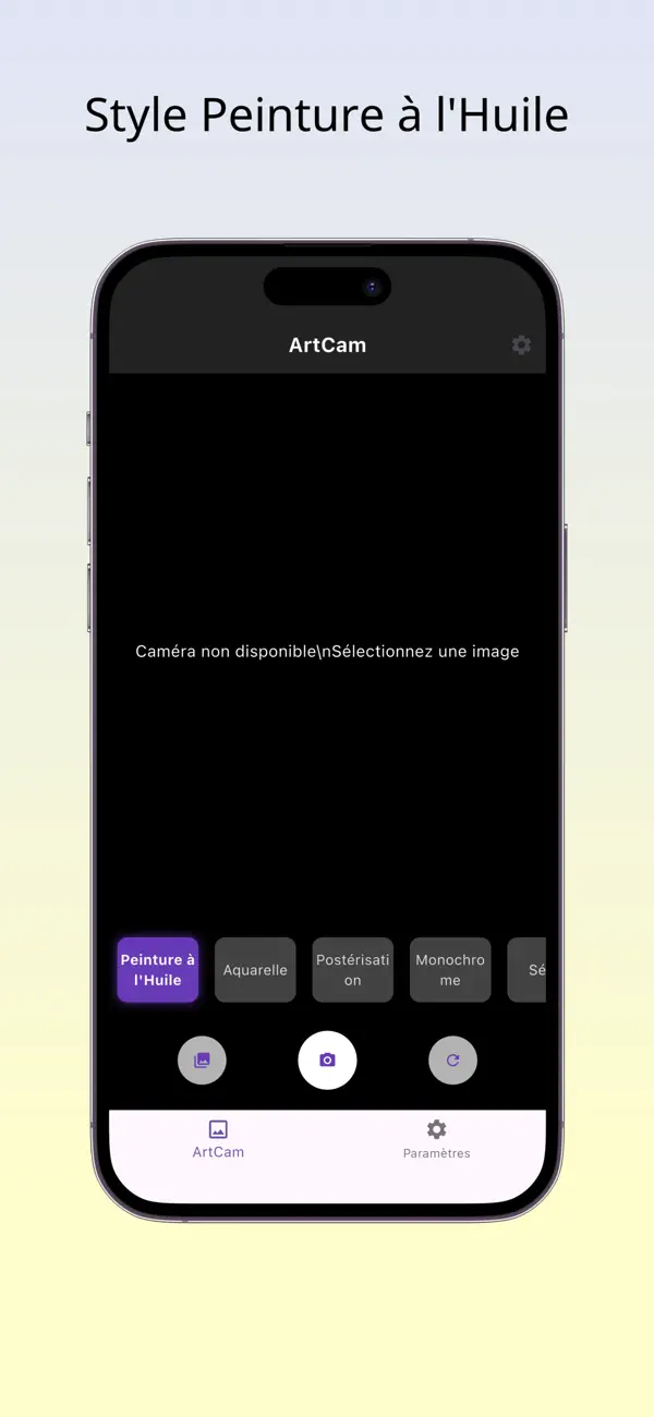 Screenshot #1 pour Artcam - Caméra à Effets Ar...
