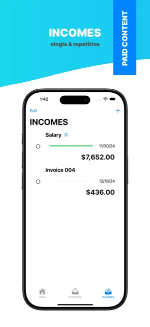 MoneyView: expenses & incomes screenshot 3