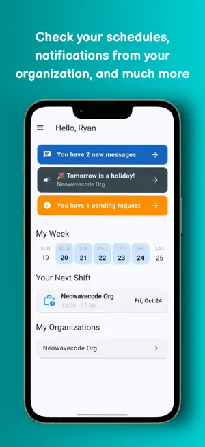 RosterFlow: Shifts & Invoices screenshot 3