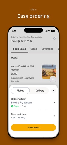 Blueline Fry Plantain To Go iPhone screenshot