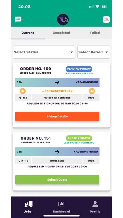 Beba Logistics - Transporter screenshot-3