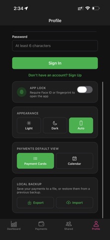 Reminds Me - Bill Tracker Screenshot 1 of 4