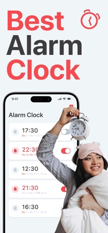 Alarm Clock: Wake Up Timer. Screenshot 1 of 5