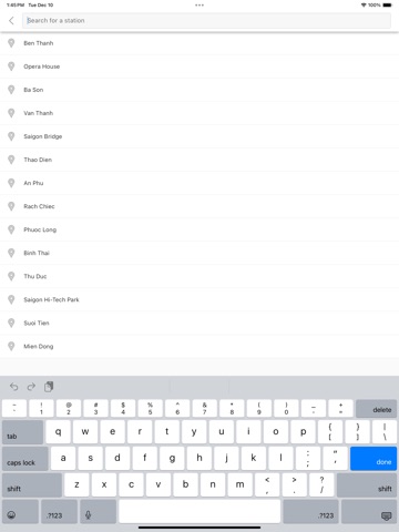 Vietnam Metro - SMetro iPad screenshot
