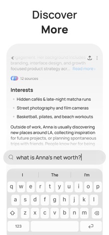 DeepFind AI Search Agent iPhone screenshot 4