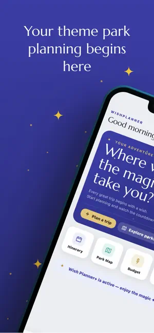 Wish Planner: Theme Park Guide screenshot 1