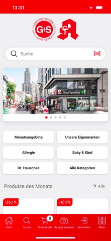 G+S App screenshot