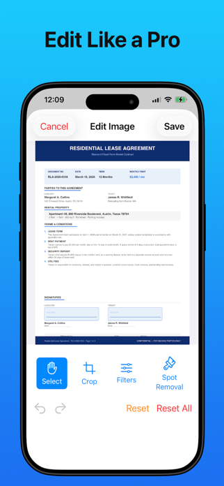 PDF Scanner & Sign Documents Screenshot 3 of 3