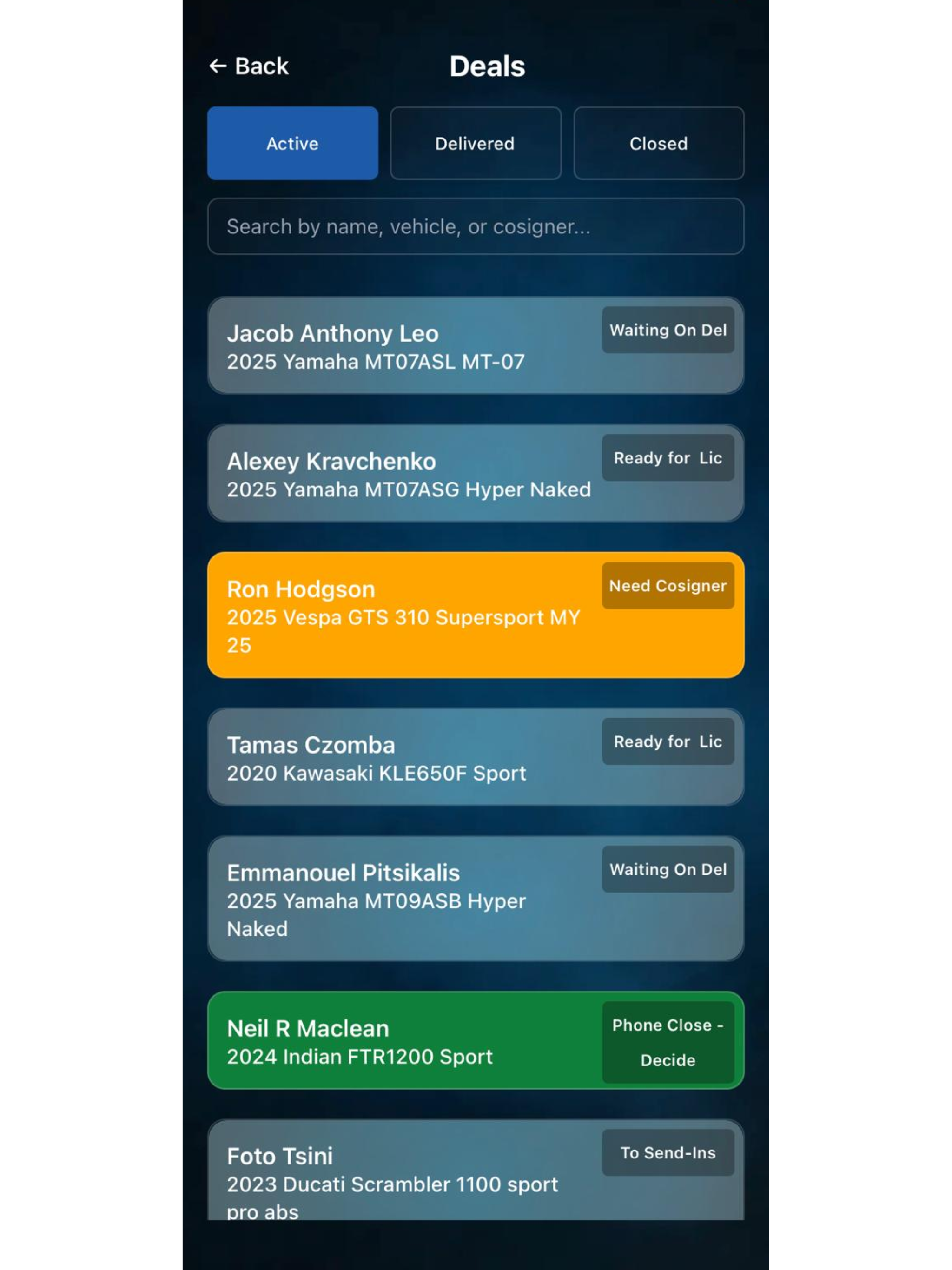 CARF Dealer Intelligence screenshot 6