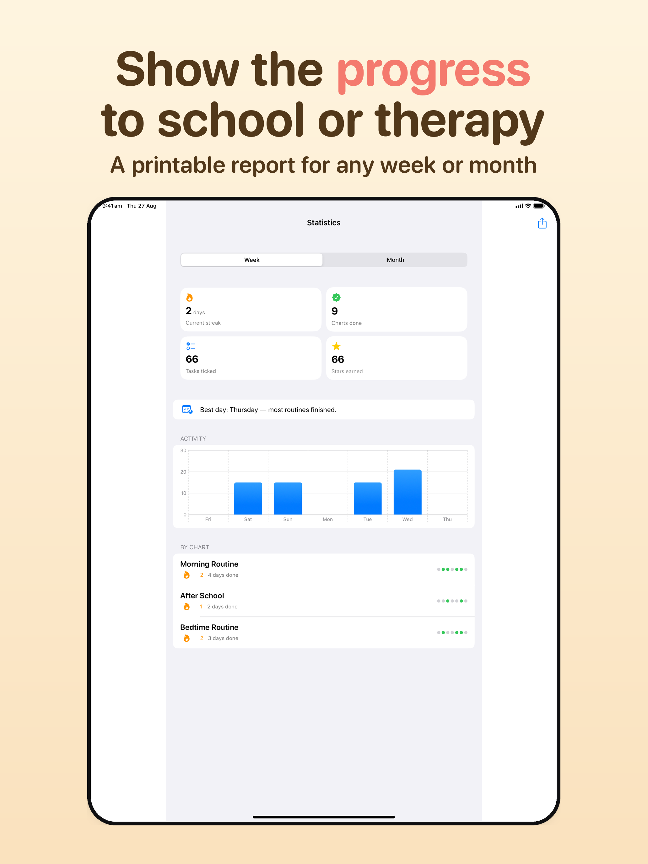 Charty: Kids Visual Schedule screenshot 17