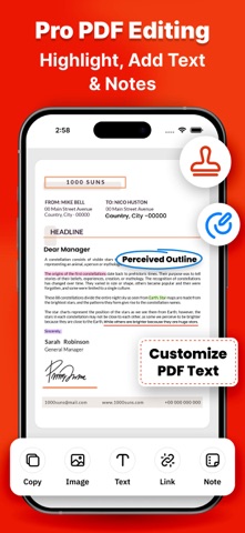 PDF & Document Scanner: OCR screenshot