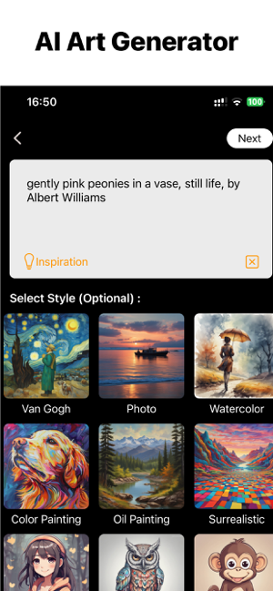 ‎AI Photo Editor Screenshot