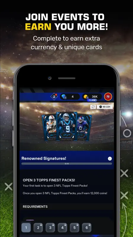 NFL HUDDLE: Card Trader screenshot 7 of 8