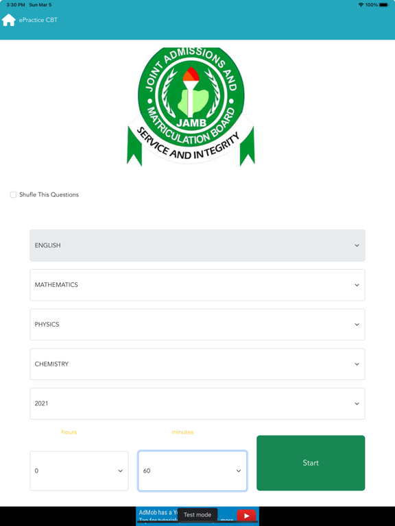 Screenshot #6 pour CBT Exams - JAMB, NECO & WAEC