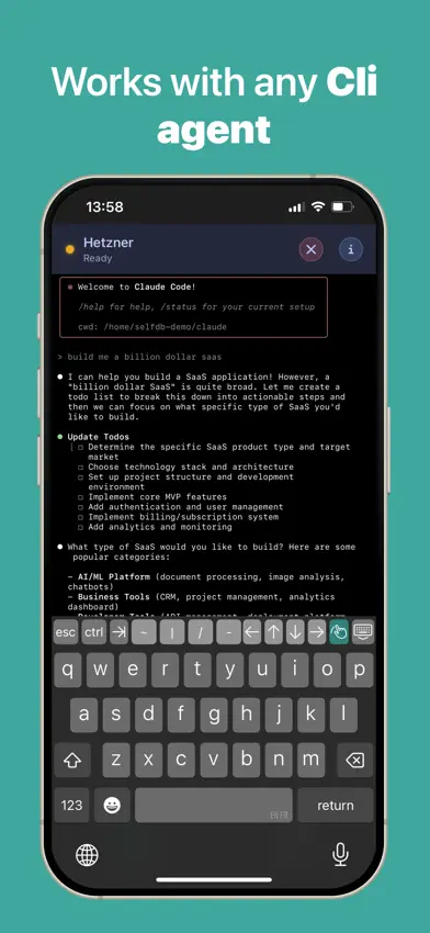 Anubis - SSH Terminal screenshot 2