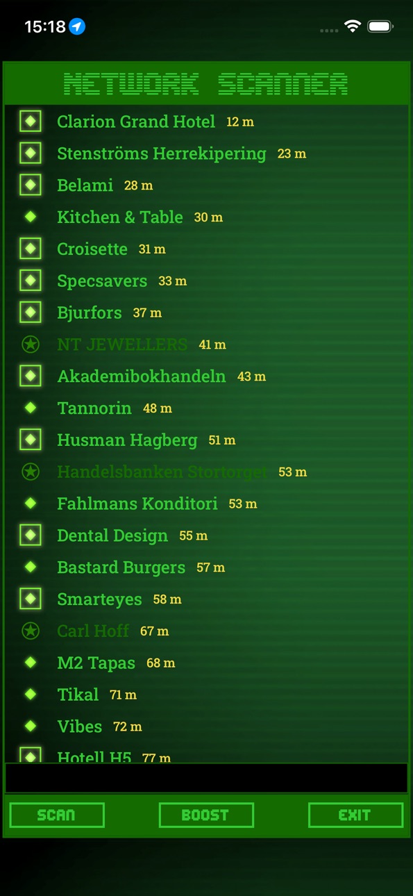 iPhone screenshot