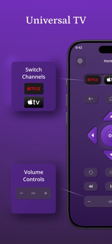 TV Remote Control & Cast App Screenshot 2 of 6