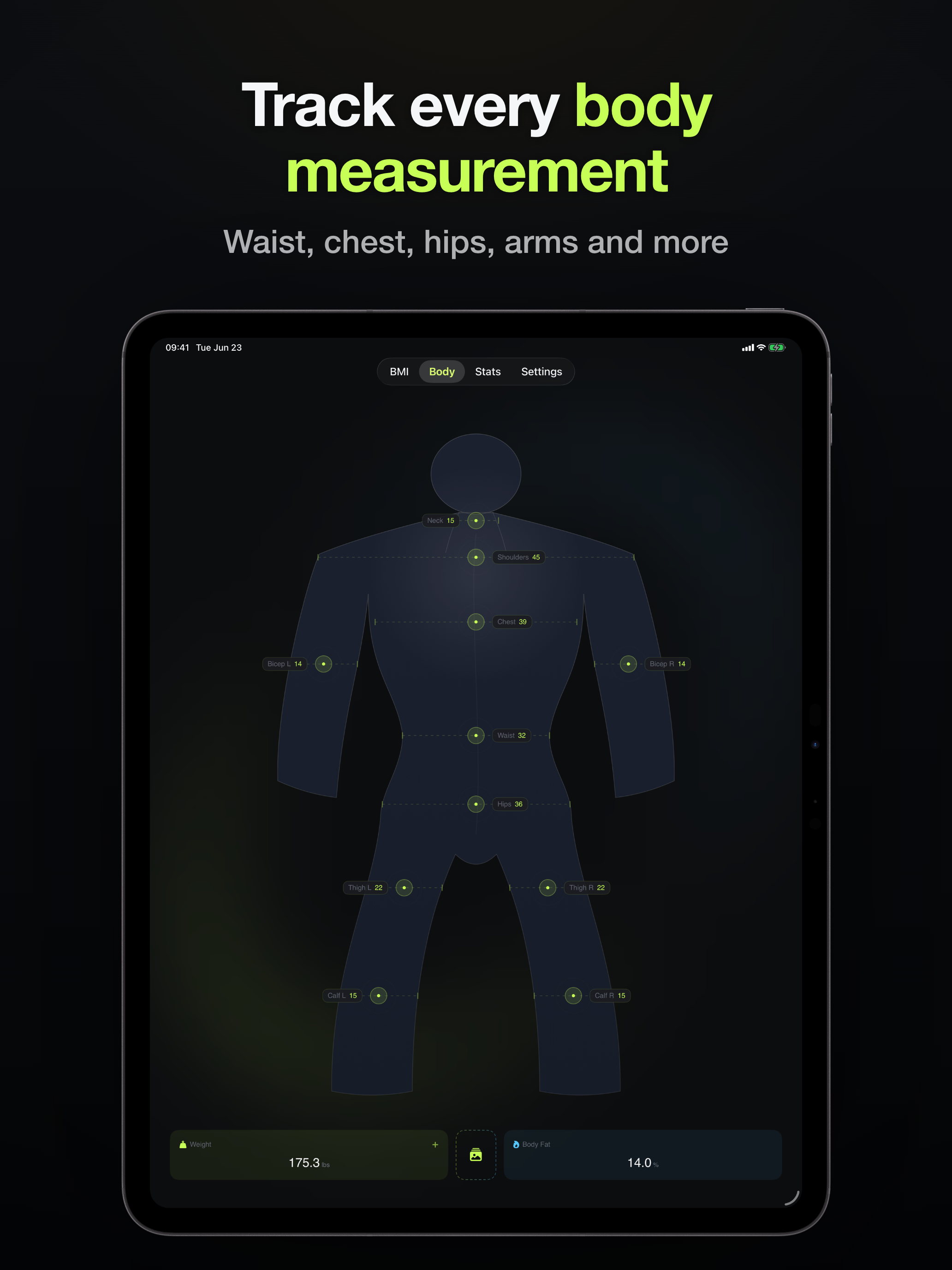 BMI Calculator & Body Tracker screenshot 9