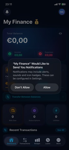 MyFinance - Budget Tracker Screenshot 2 of 7