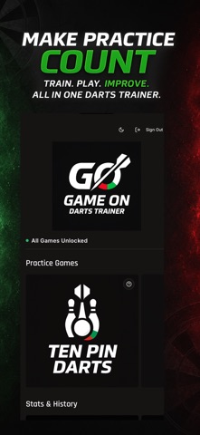 Game On - Darts Trainer screenshot