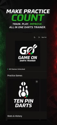 Game On - Darts Trainer screenshot 1