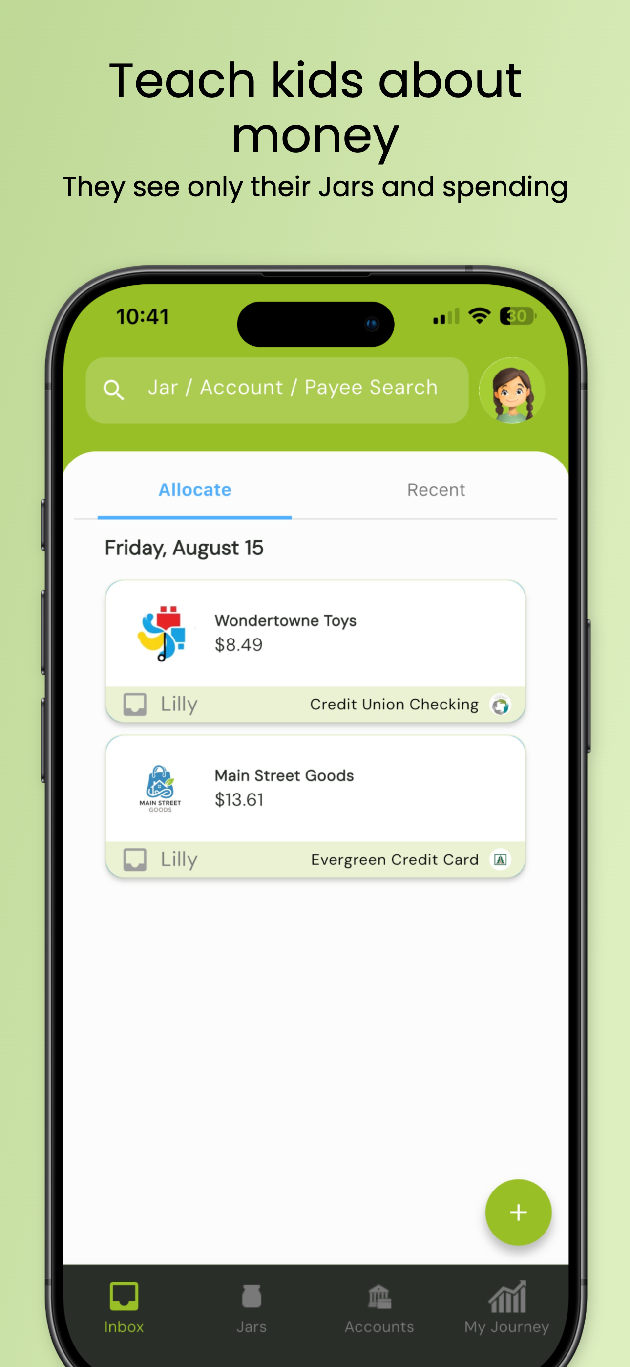 Jars: Envelope Budgeting