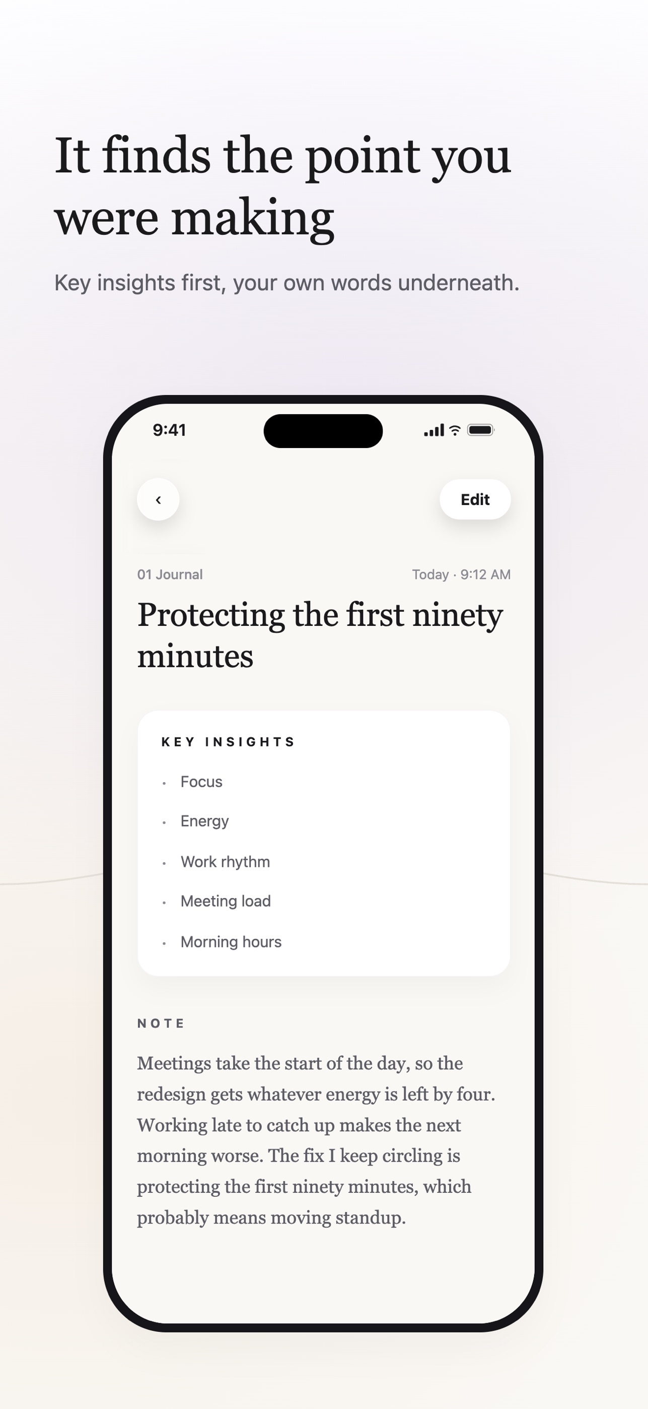 Screenshot 3 of MindDrop: Voice to Markdown
