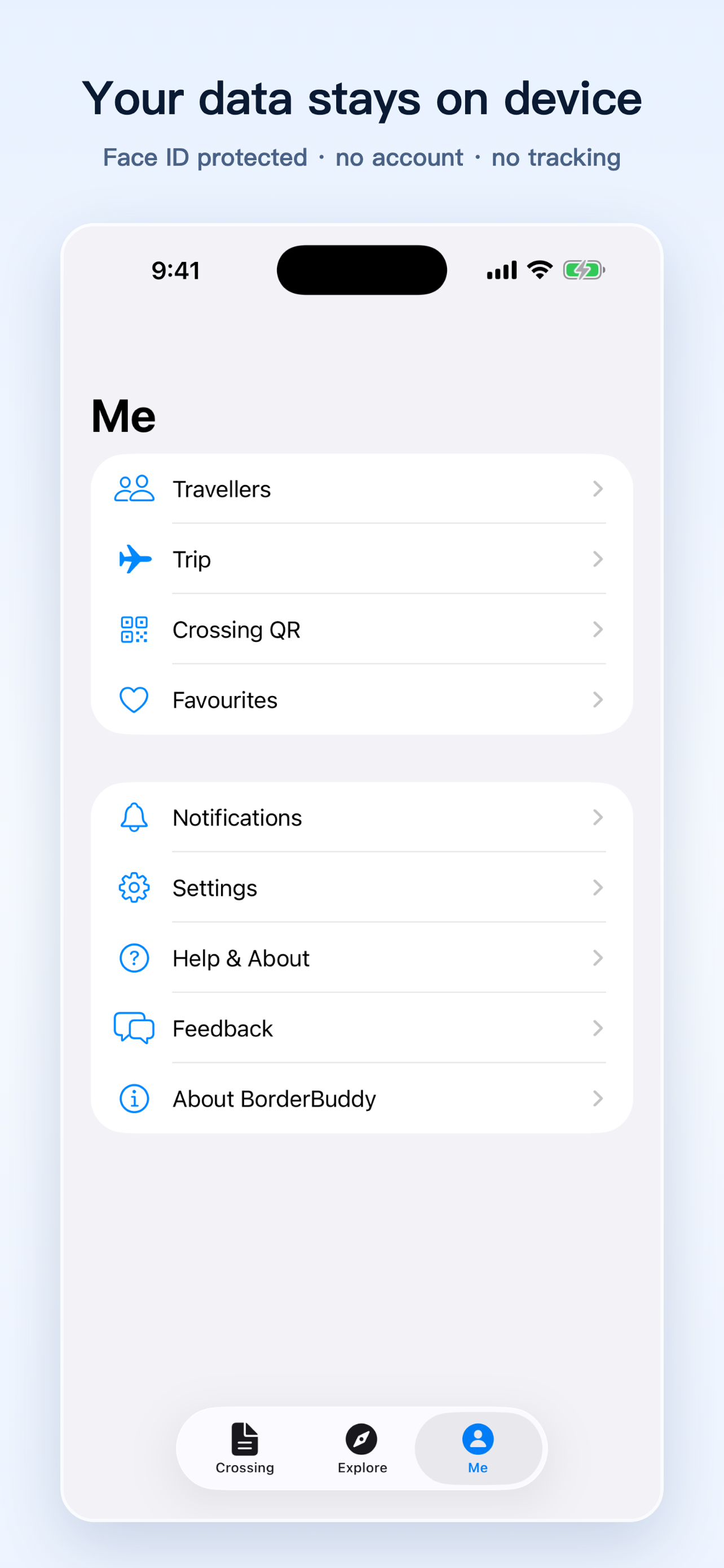 BorderBuddy screenshot 5