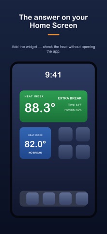 Heat Index: Worksite Safety iPhone screenshot