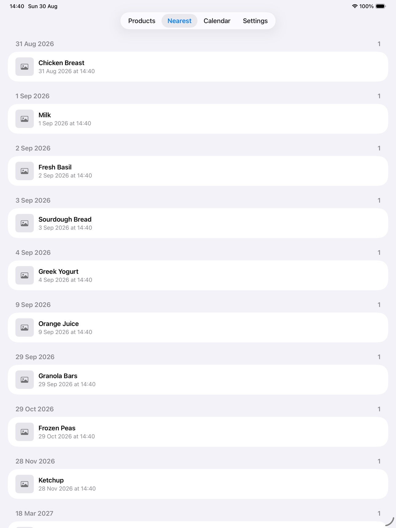 Screenshot 6 of BestBy: Expiration Tracker