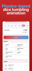 D20 Dice Roller - D&D screenshot