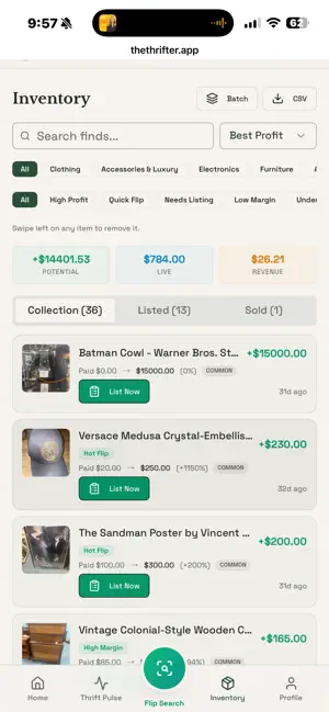 The Thrifter screenshot 4