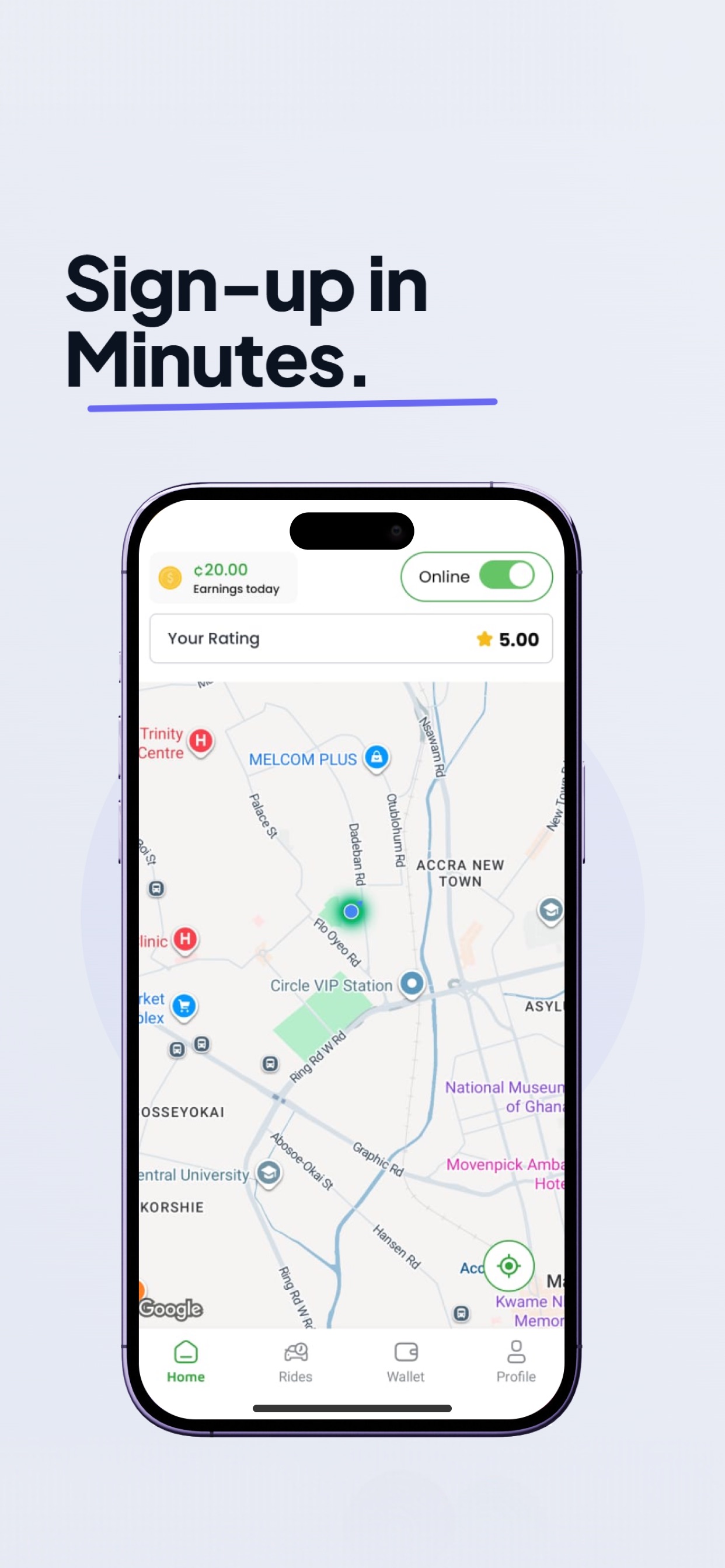 Screenshot 1 of SomoExpress Rider