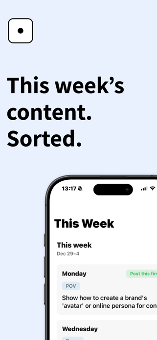 weekdot Screenshot 1 of 3