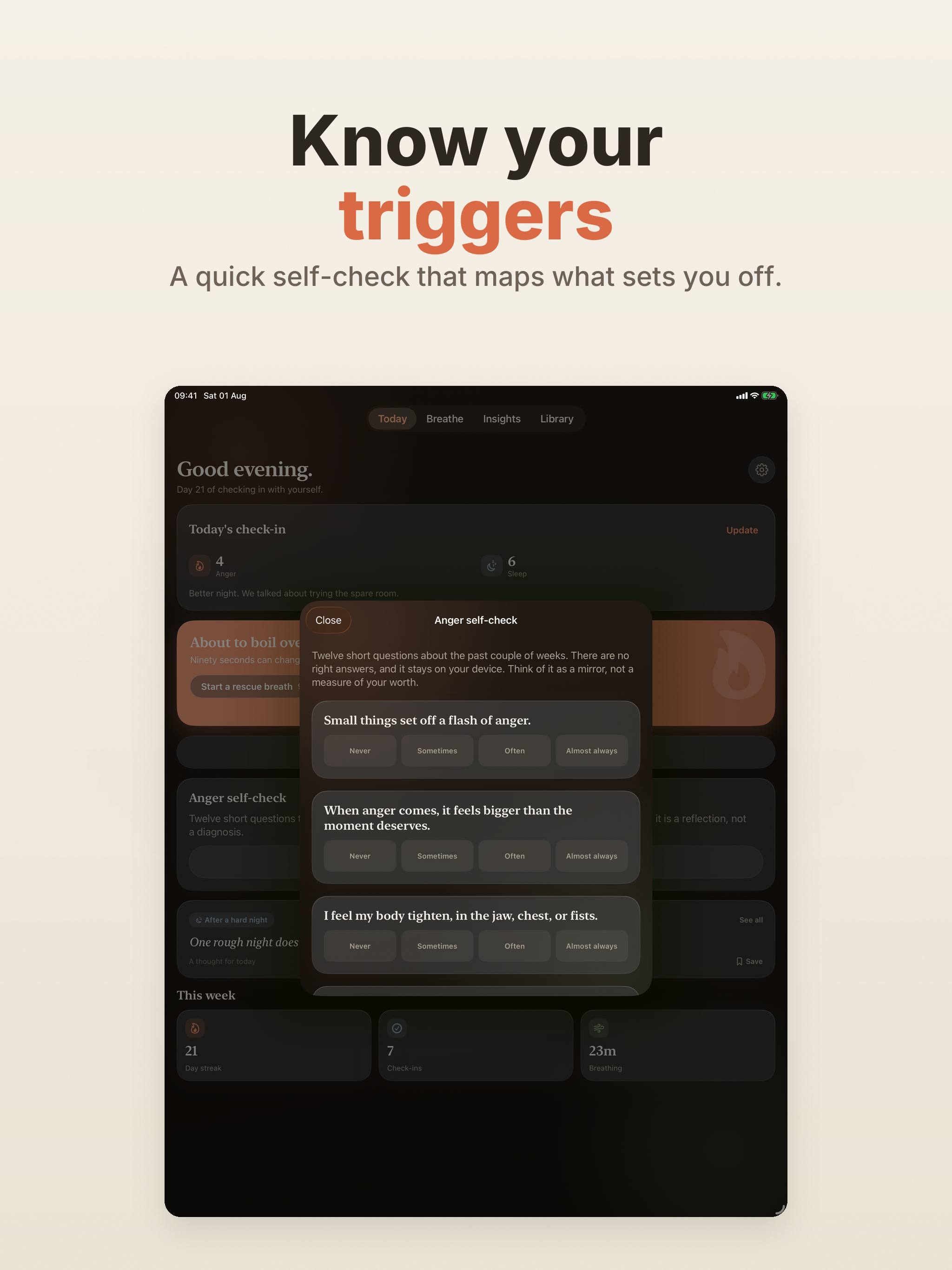 Simply Calm: Anger Management screenshot 13