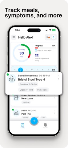 Digest: Meal Tracker screenshot