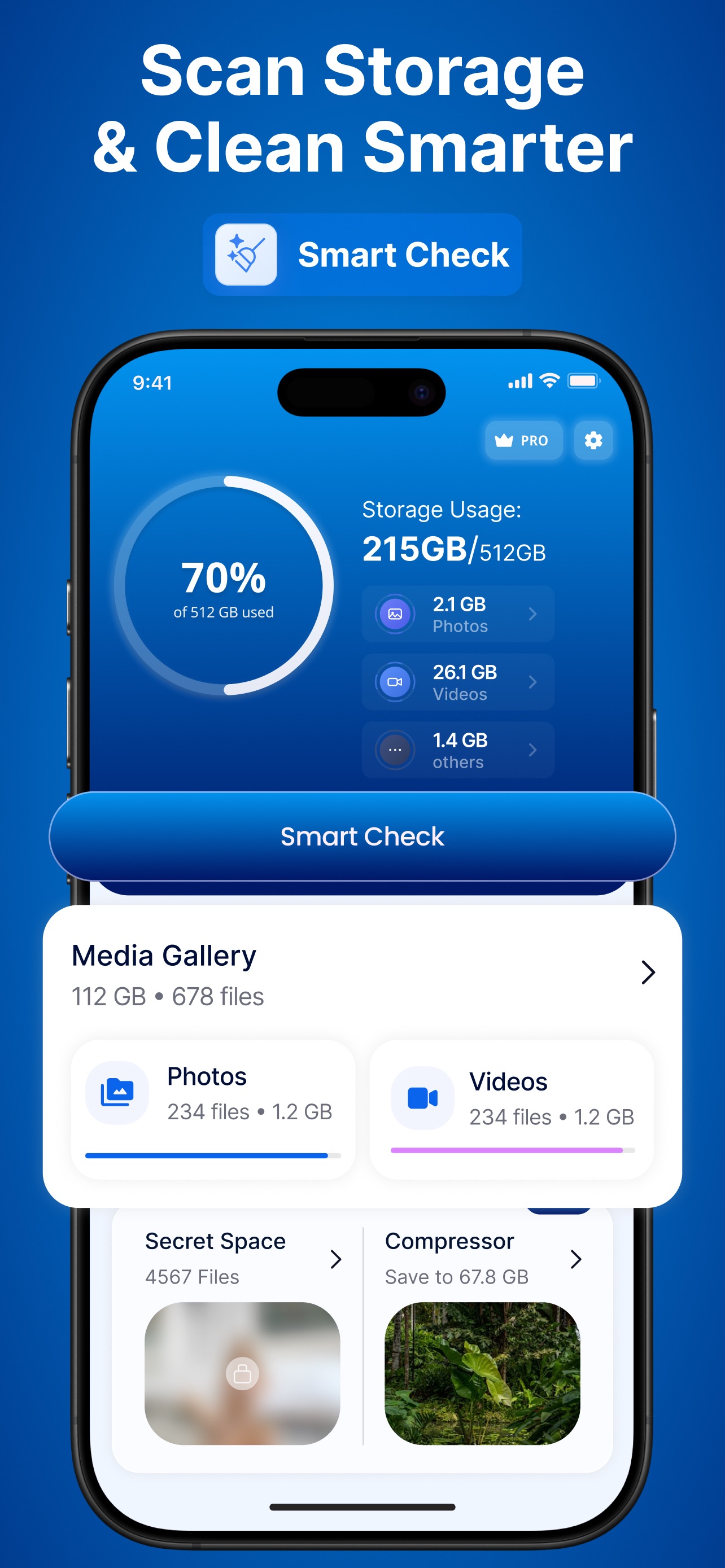Screenshot 1 of Cleanium • Easy Device Cleaner