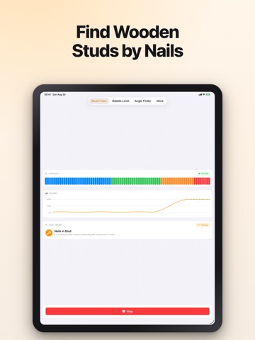Stud Finder Wall Detector Tool iPad screenshot