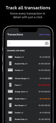 Settlo Point of Sale screenshot