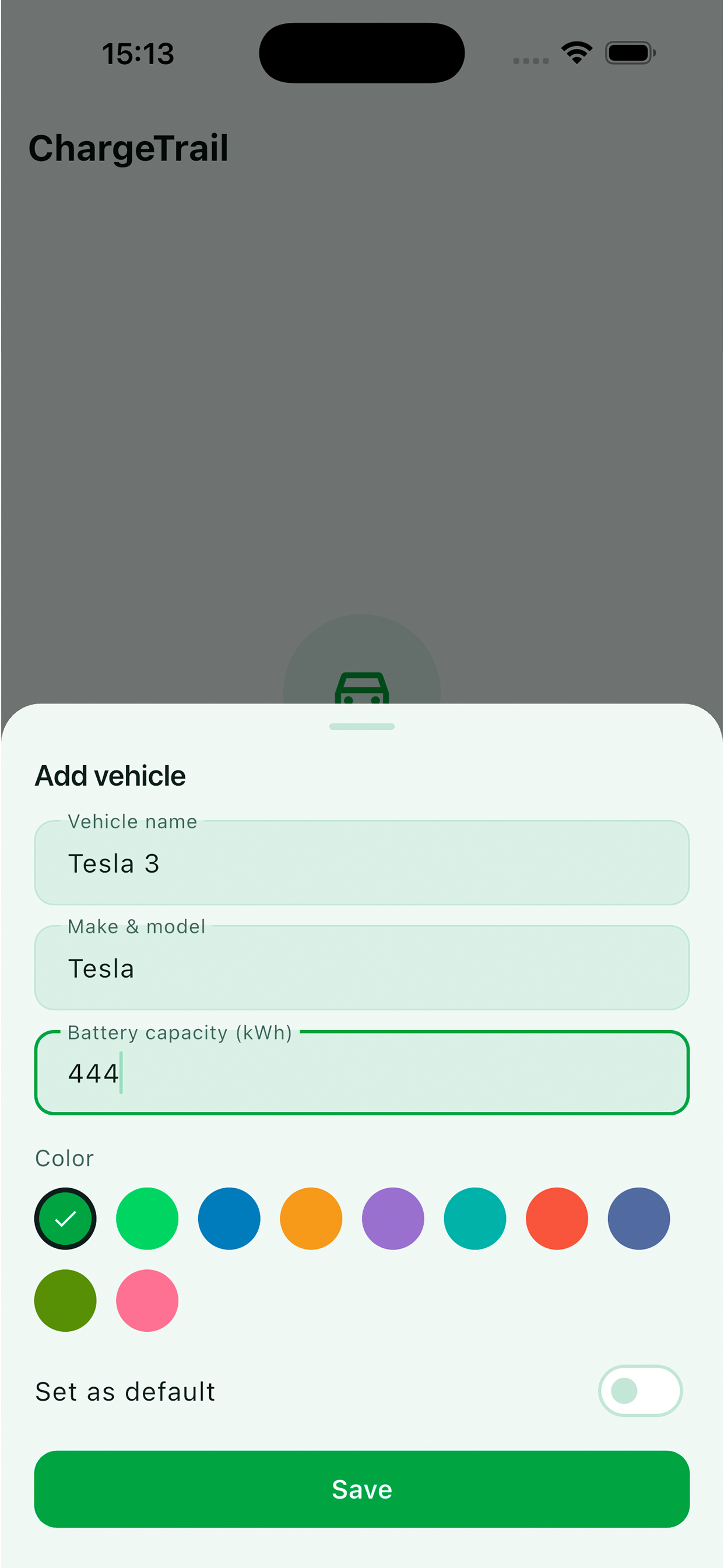 ChargeTrail: EV Charge Log screenshot 6
