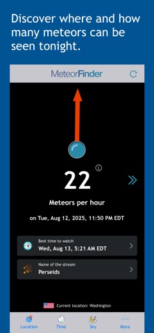 MeteorFinder Screenshot 1 of 5