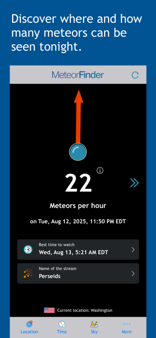 MeteorFinder Screenshot 1 of 5