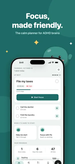 FocusFlow: ADHD Focus Planner screenshot 2