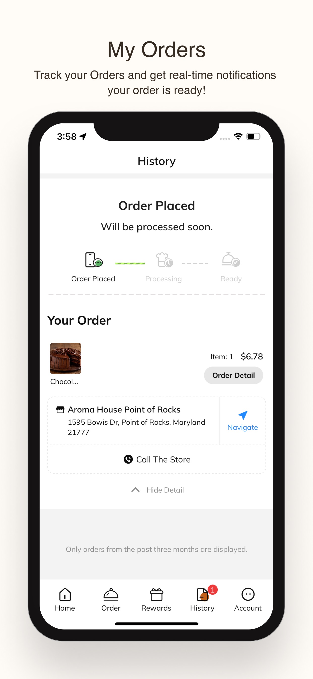 Screenshot 2 of Aroma House Grill